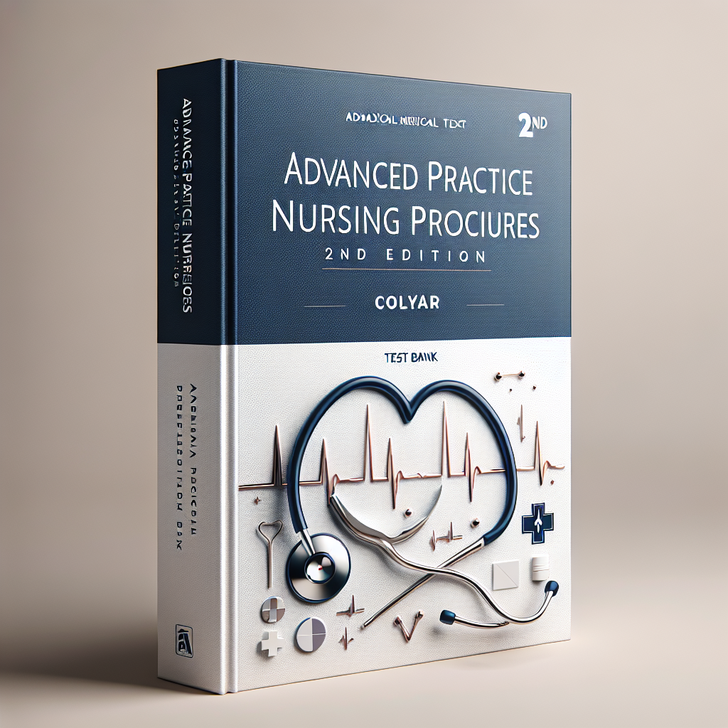 Advanced Practice Nursing Procedures 2nd Edtion Colyar Test Bank