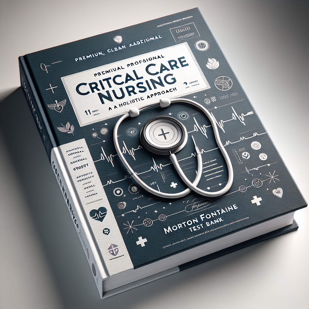 Critical Care Nursing A Holistic Approach 12th Edition Morton Test Bank