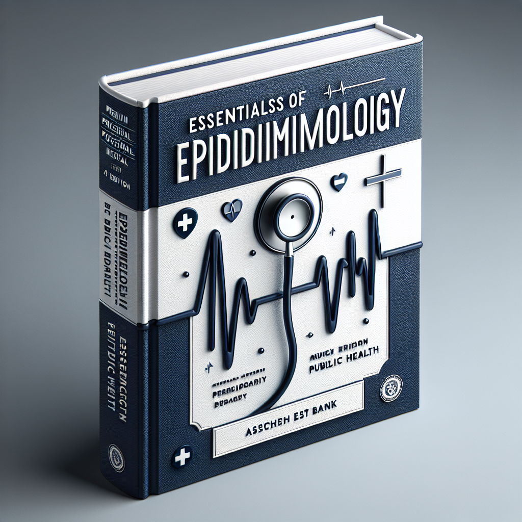Essentials of Epidemiology in Public Health 4th Edition Aschengrau Test Bank