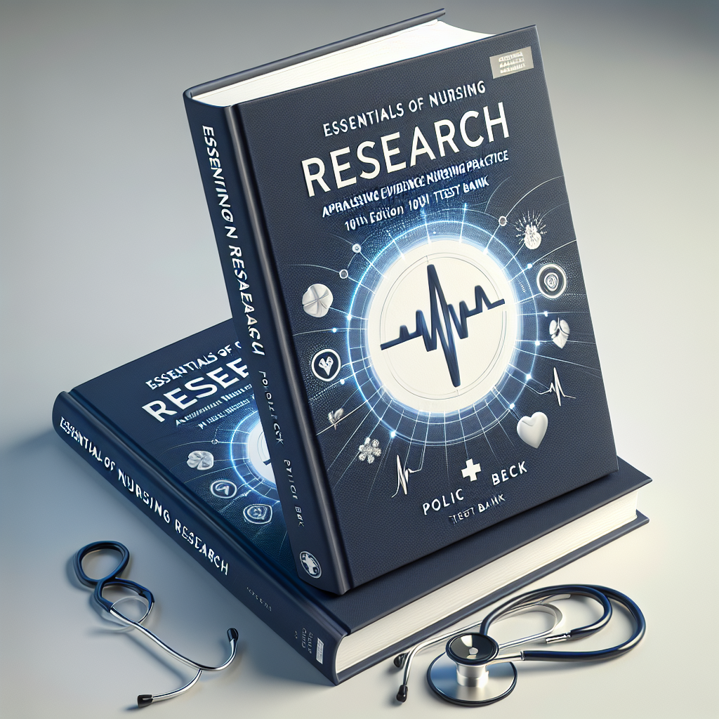 Essentials of Nursing Research Appraising Evidence for Nursing Practice 9th Edition Polit Test Bank