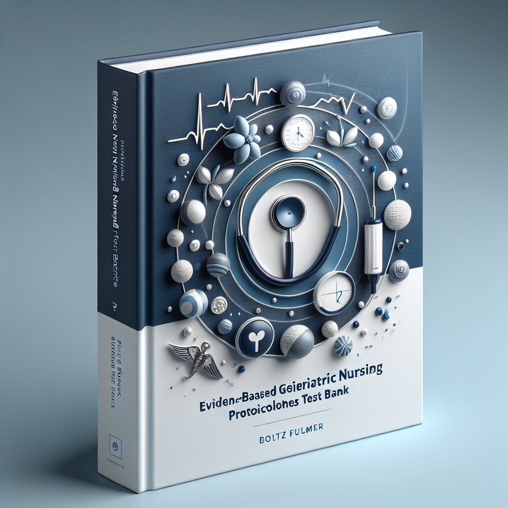 Evidence-Based Geriatric Nursing Protocols for Best Practice 6th Edition Boltz Test Bank