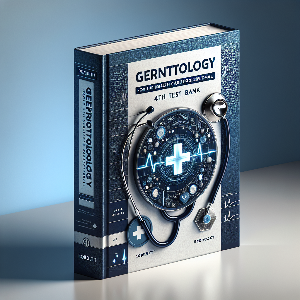 Gerontology for the Health Care Professional 4th Edition Robnett Test Bank