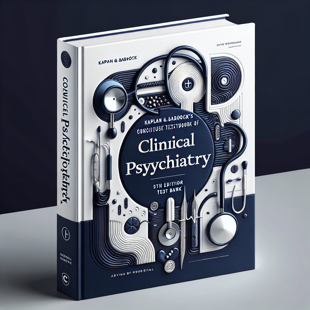 Kaplan & Sadock's Concise Textbook of Clinical Psychiatry 5th Edition Boland Test Bank