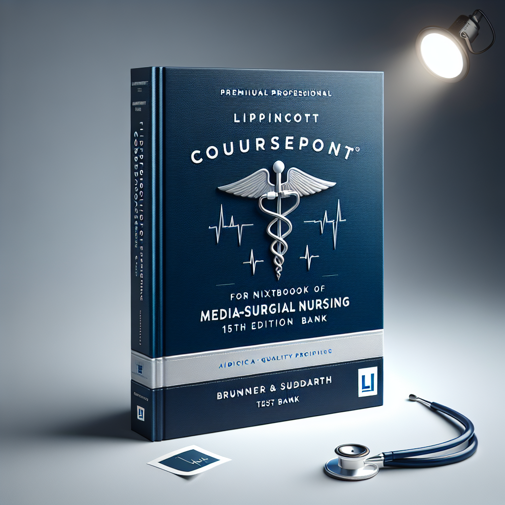 Lippincott CoursePoint Enhanced for Brunner & Suddarth's Textbook of Medical-Surgical Nursing 15th Edition Test Bank