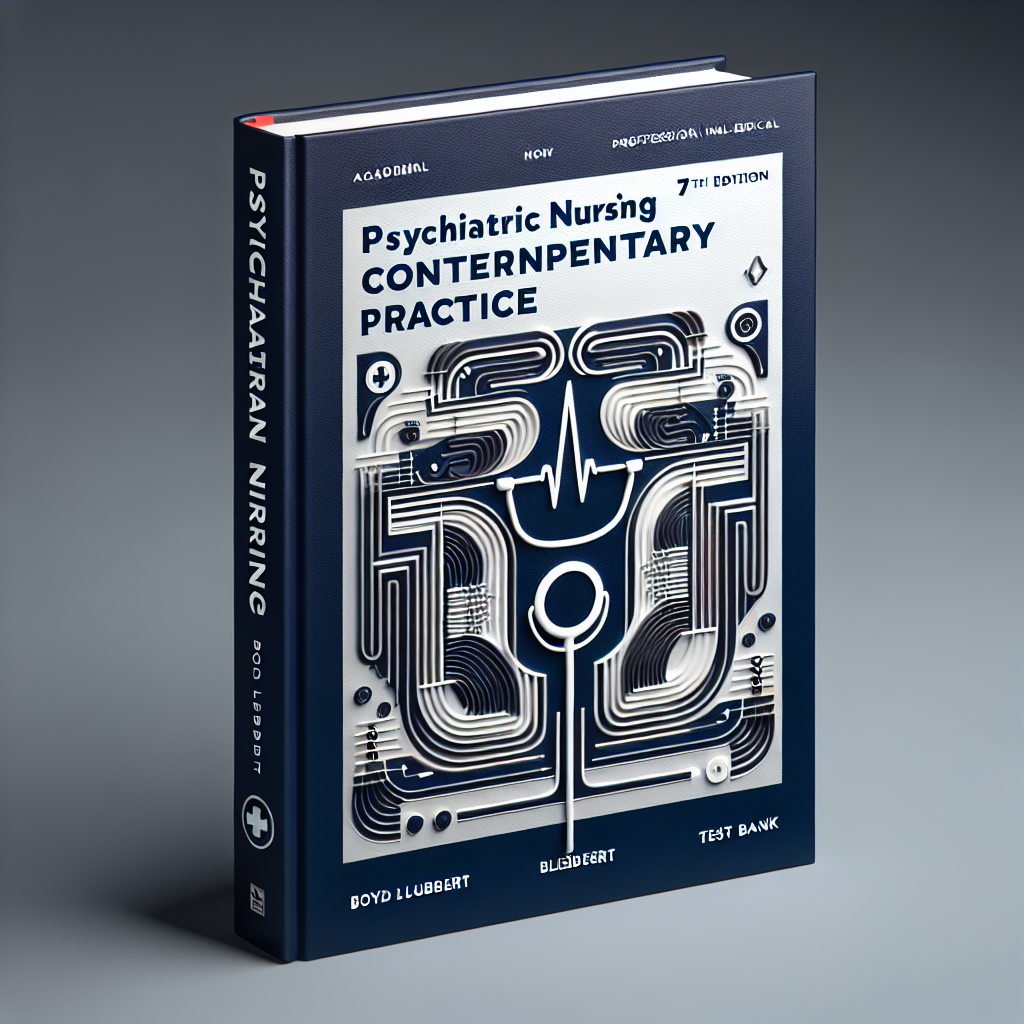 Psychiatric Nursing Contemporary Practice 6th Edition Boyd Test Bank
