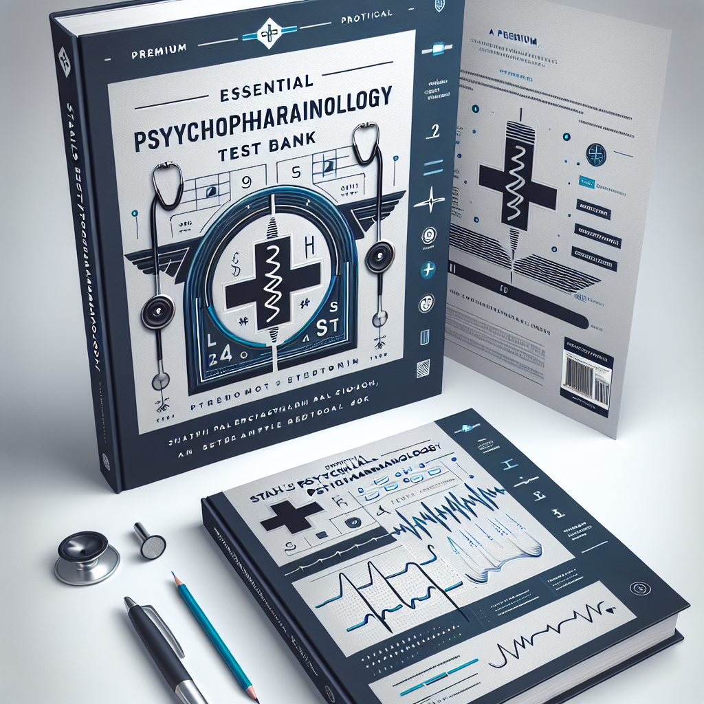 Stahl's Essential Psychopharmacology 4th Edition Test Bank